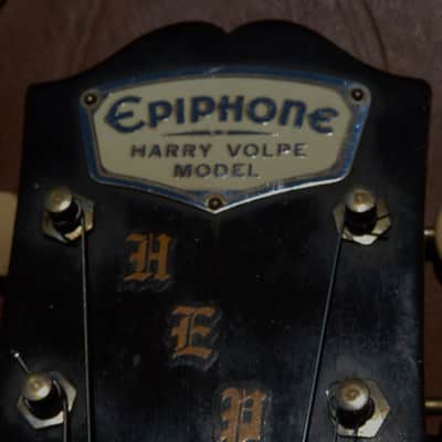 Epiphone Harry Volpe Rare Vintage Hollowbody Archtop 1955-57 Natural image 6