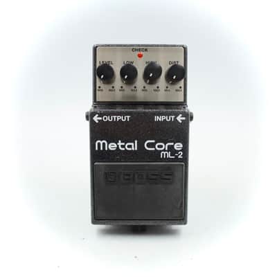 Boss ML-2 Metal Core Distortion Guitar Effect Pedal H2B4837 image 2