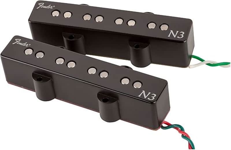 Fender 099-3117-000 N3 Noiseless Jazz Bass Pickup Set image 1