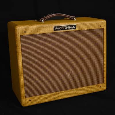 Victoria Vintage Tweed Model 5112 Tube Combo (Original Fender Champ  repro w/ Eminence Legend 12" sp image 1