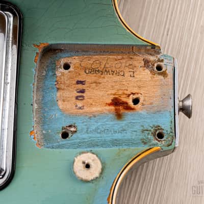 1971 Fender Coronado II Vintage Hollowbody Guitar Sonic Blue w/ Case image 18