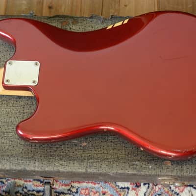 Competition Red 1972 Fender Mustang with Original Case image 14