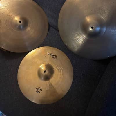 Zildjian A cymbals 14,16” cr, 18” cr/rd rivets image 1