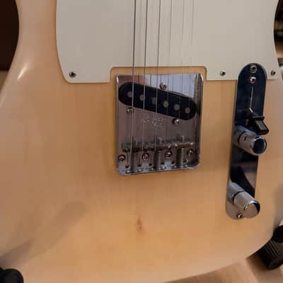 Vtt Relics Partscaster- MJT refin, Fender Jimmy Page pickups - White Blonde Nitro image 4