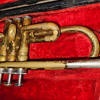 King Tempo 600 Trumpet, USA, with case & MP, Good Condition image 5