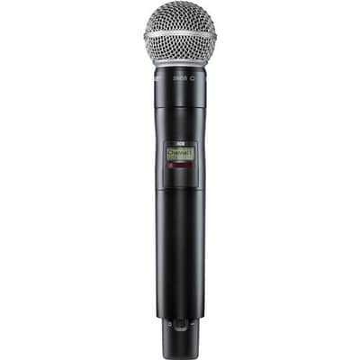 Shure AD2/SM58-G57 Axient Digital Wireless Handheld Transmitter with SM58 Mic Head (G57: 470 to 616 MHz) image 1