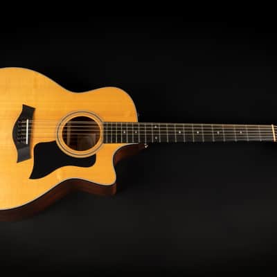 2017 Taylor 356ce with ES2 Electronics - Natural | USA All Solid Grand Symphony Acoustic Guitar Cutaway Pickup | OHSC image 3