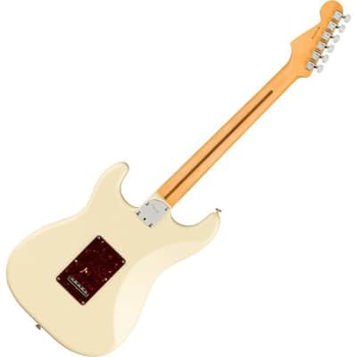 Fender American Professional II Stratocaster Guitar Rosewood Fingerboard, Olympic White w/ Case 7lbs 8.6ozs image 5
