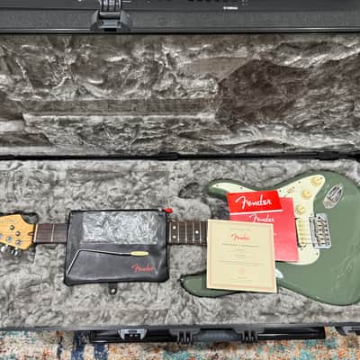 Fender American Professional Stratocaster HSS Shawbucker with Rosewood Fretboard 2017 - 2019 - Antique Olive image 12