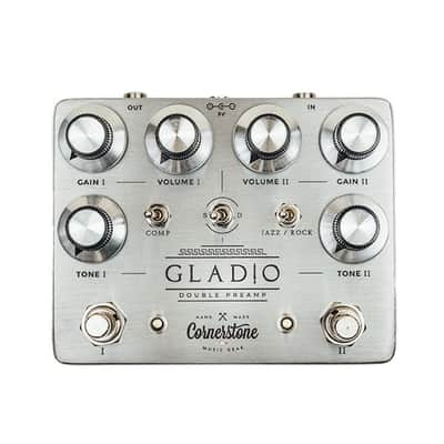 Cornerstone Music Gear Gladio V2.1 2022 Silver, NEW (Authorized Dealer) image 1
