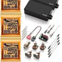 EMG ZW ZAKK WYLDE 81 & 85 SIGNATURE BLACK SET SHORT SHAFT POTS ( 3 EB HYBRID SLINKY 9-46 SETS )
