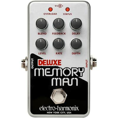 New - Electro-Harmonix Nano Deluxe Memory Man Analog Delay/Chorus/Vibrato Pedal image 2