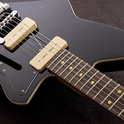 Reverend Jetstream 290 w/ Bigsby Midnight Black Electric Guitar NEW image 5