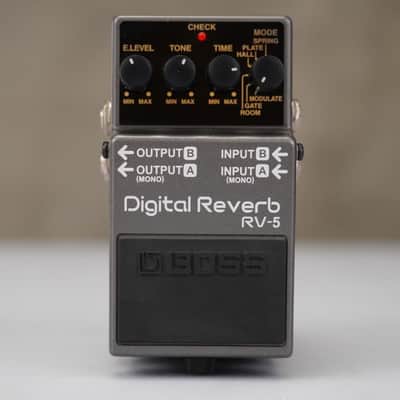 Boss RV-5 Digital Reverb Guitar Effects Pedal #58760 image 1