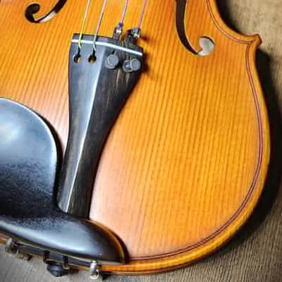 2004 |ROM| Adj & Upgr Gliga Genial 3/4 Violin | Flamed Back | Dominant Strings | Brazilwood Bow image 8