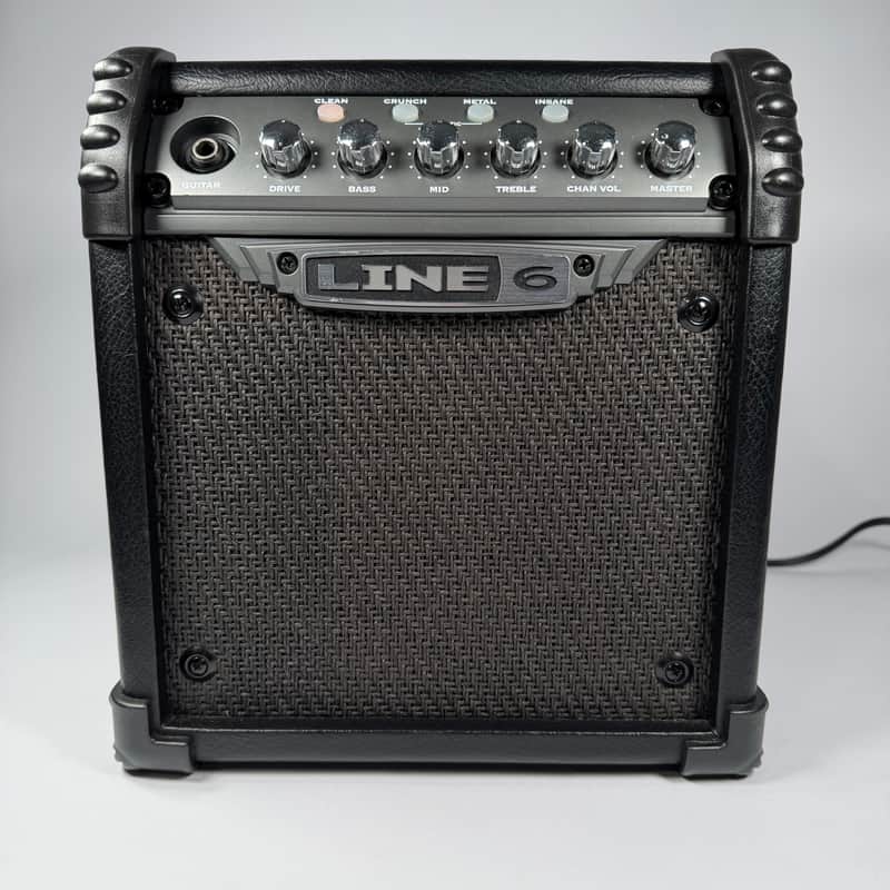 Line 6 Micro Spider 6-Watt 1x6.5" Digital Modeling Guitar Practice Amp 2008 - 2013 - Black image 1