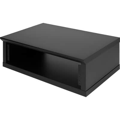 Gator Elite Furniture Series 2U Desktop Studio Rack in Standard Black Finish image 5
