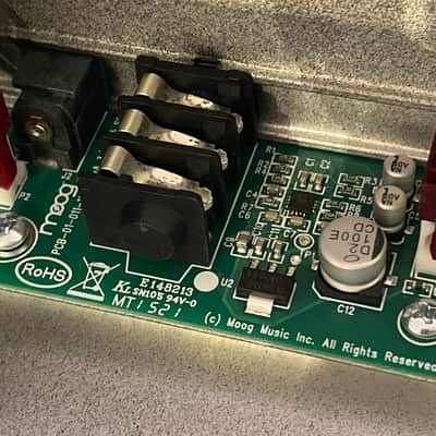 Moog Music Modular Eurorack 60HP case / chassis / skiff with power supply! image 12
