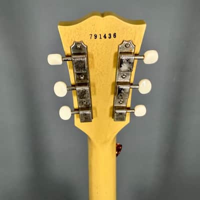 Gibson 2020  Les Paul Junior 1957 Custom Reissue TV Yellow Case 2020 - TV Yellow image 11