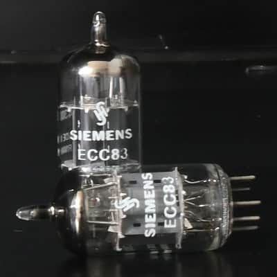 SIEMENS ECC83 / 12AX7 Precision Matched Pair Vintage 1960s Amplitrex Tested image 7