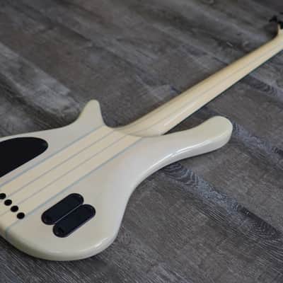 AIO S8-5 5-String Bass Guitar - White Burst 004 image 14