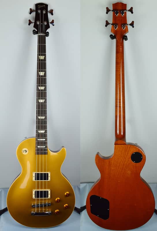 Gibson LES PAUL BASS 2011 Goldtop image 1