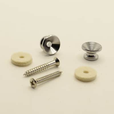 Standard Series Chrome Strap Buttons, Set of 2 image 1