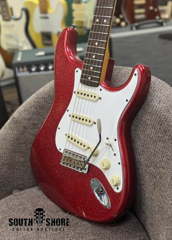 Fender Custom Shop “Not-Rod” ’60s Stratocaster - 2019 - Red Sparkle Relic. Master Built by Mark Kendrick image 1
