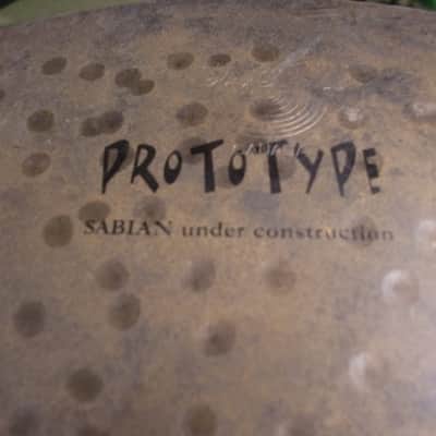 Set Cymbales Bertrand Renaudin Signature  by Sabian Prototype (unique model) 1990 image 1