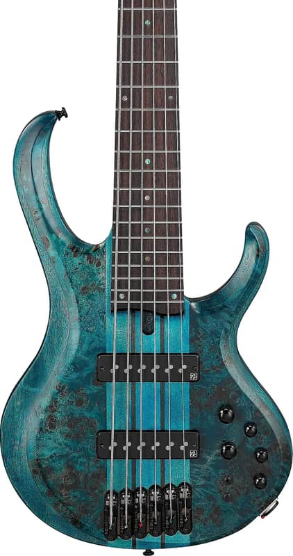 Ibanez BTB946 Standard 6-String Bass Guitar, Rosewood Fingerboard, Cosmic Blue image 1