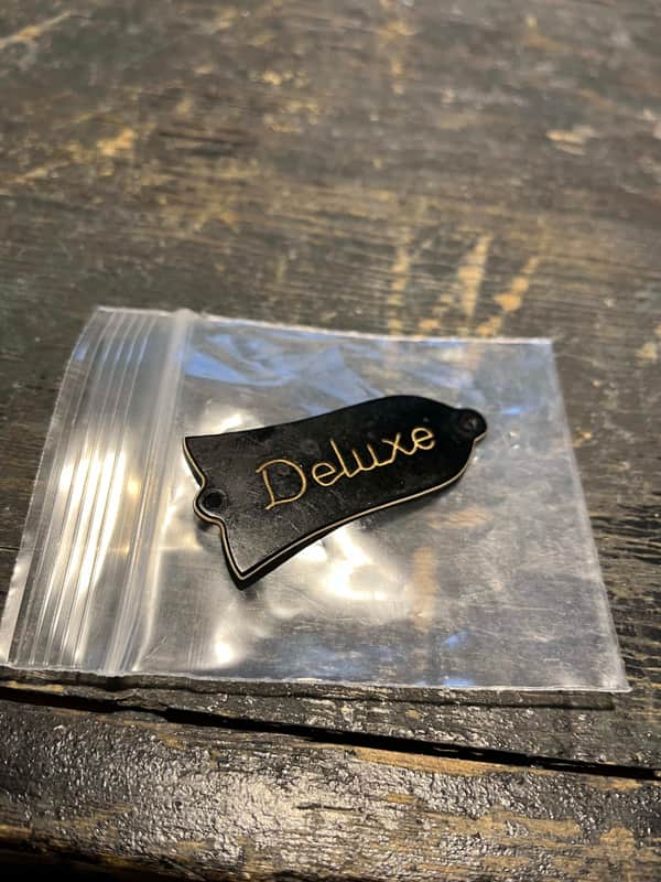 Gibson Les Paul Deluxe Truss ro cover 1969 - blk image 1