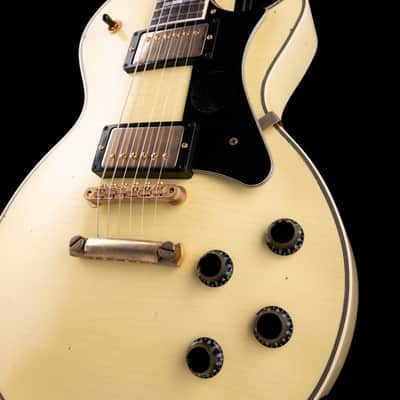 Heritage Custom Shop Factory Special H-157 Artisan Aged Ivory White with Case image 5