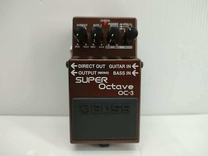 Boss OC-3 Super Octave (Dark Gray Label) 2003 - Present - Brown image 1