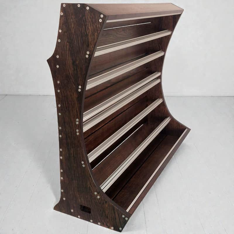 19U / 196hp Eurorack case MARIZILLA • Dark oak • Rails + M3 nuts • Unpowered image 1