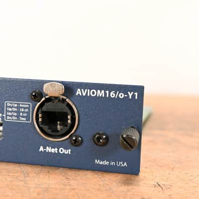 Aviom 16/o-Y1 A-Net Card for Yamaha Digital Products CG01SCH image 4