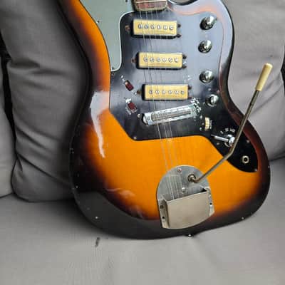 Hüttl - Beat Star German Vintage E-Guitar 1965 (similar to Höfner) image 10