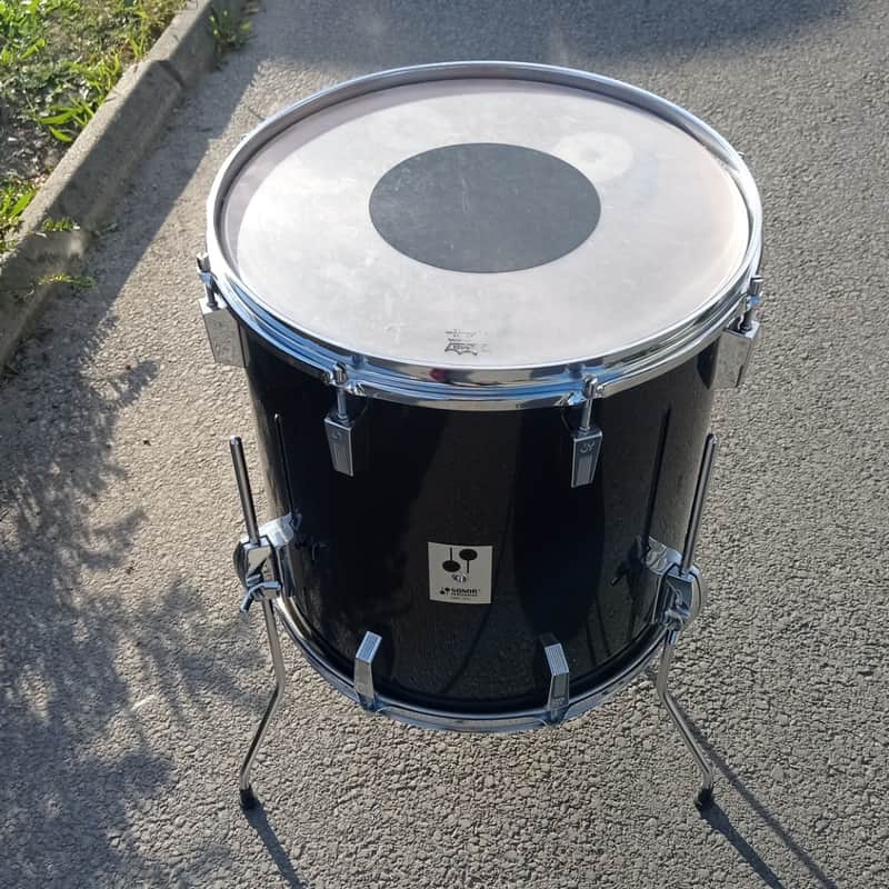Vintage Sonor Performer Floor Tom 16"x16" 1984 - Midnight Blue image 1