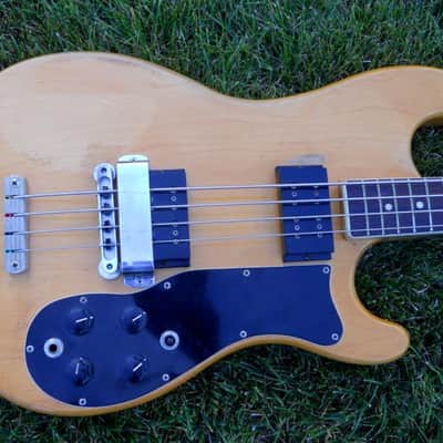 1972 Carvin SB-60 Bass Natural Finish image 2