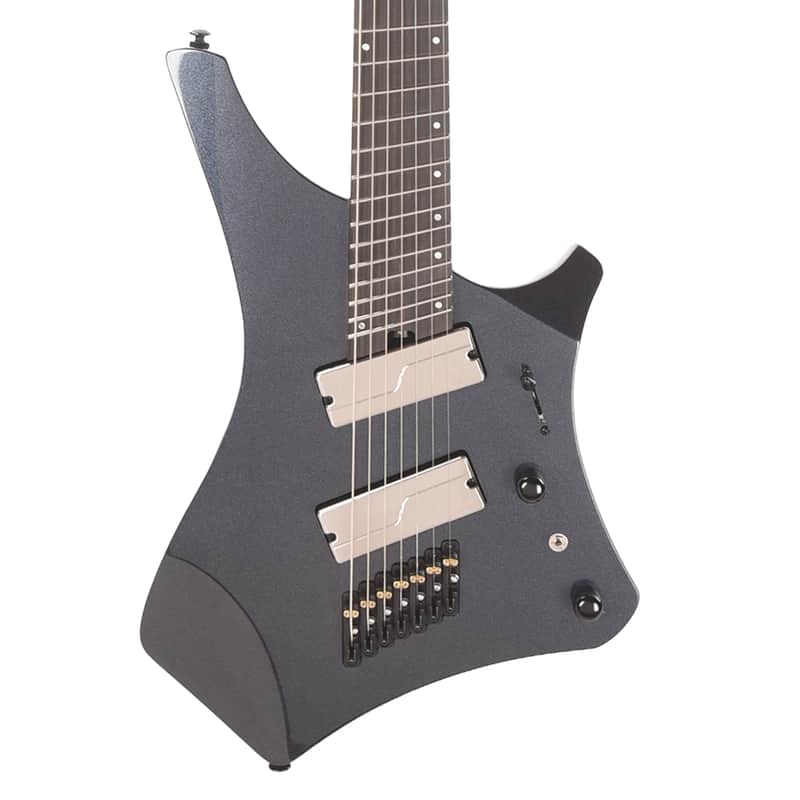 Ibanez A527IPT A series 7-String Electric Guitar Iron Pewter image 1