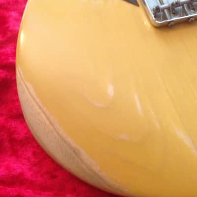 Custom Fender Toronado / Telecaster Hybrid  Relic Nitro Butterscotch image 3