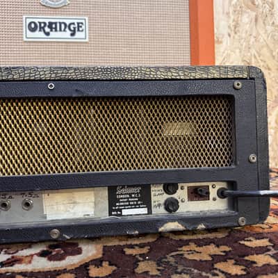 Vintage 1964 Selmer Truvoice Bassmaster 50 Croc Skin Valve Amplifier Head *1960s* image 13