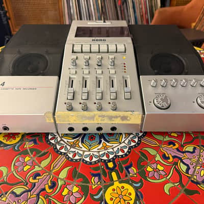 Korg CR-4 4-Track Cassette Recorder WORKS GREAT! image 2