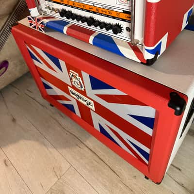 Orange Limited Edition Union Jack Rockerverb 50 MKII / 2x12 Cab Set image 10