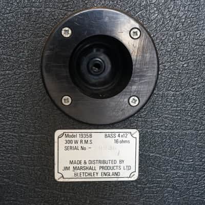 Baffle Marshall JCM 800 Bass image 6
