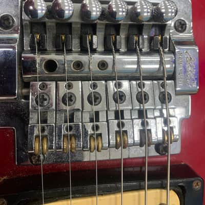 Hamer USA vintage 1984 explorer guitar with case image 3