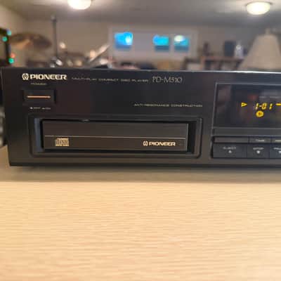 Vtg Serviced Pioneer PD-M501 6 Disc CD Changer Player Black Pulseflow Japan Rare image 4