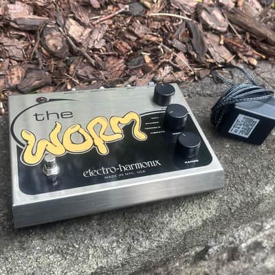 Electro-Harmonix The Worm Analog Wah / Phaser / Vibrato / Tremolo (Large Box) 2000s - Black/Metal