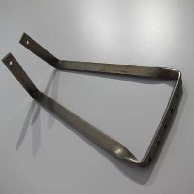 Harmony & Silvertone Flat Top Acoustic Guitar Tailpiece Authentic Vintage Part Circa-1950s-1960s-Nickel Silver image 6