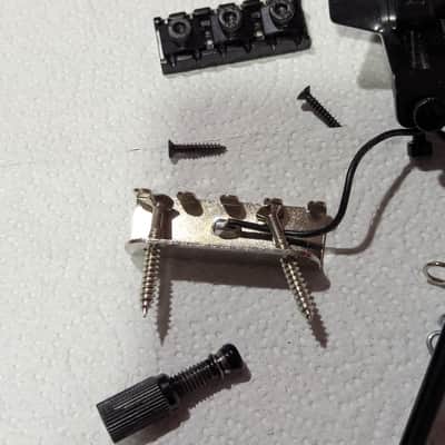 SBS Floyd Rose-Style Electric Guitar Bridge Double Tremolo Kit 2010s - Chrome image 8
