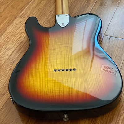 Fender Japan Telecaster Thinline 1972 Reissue Three Tone Sunburst 1999 CIJ P-Serial image 3